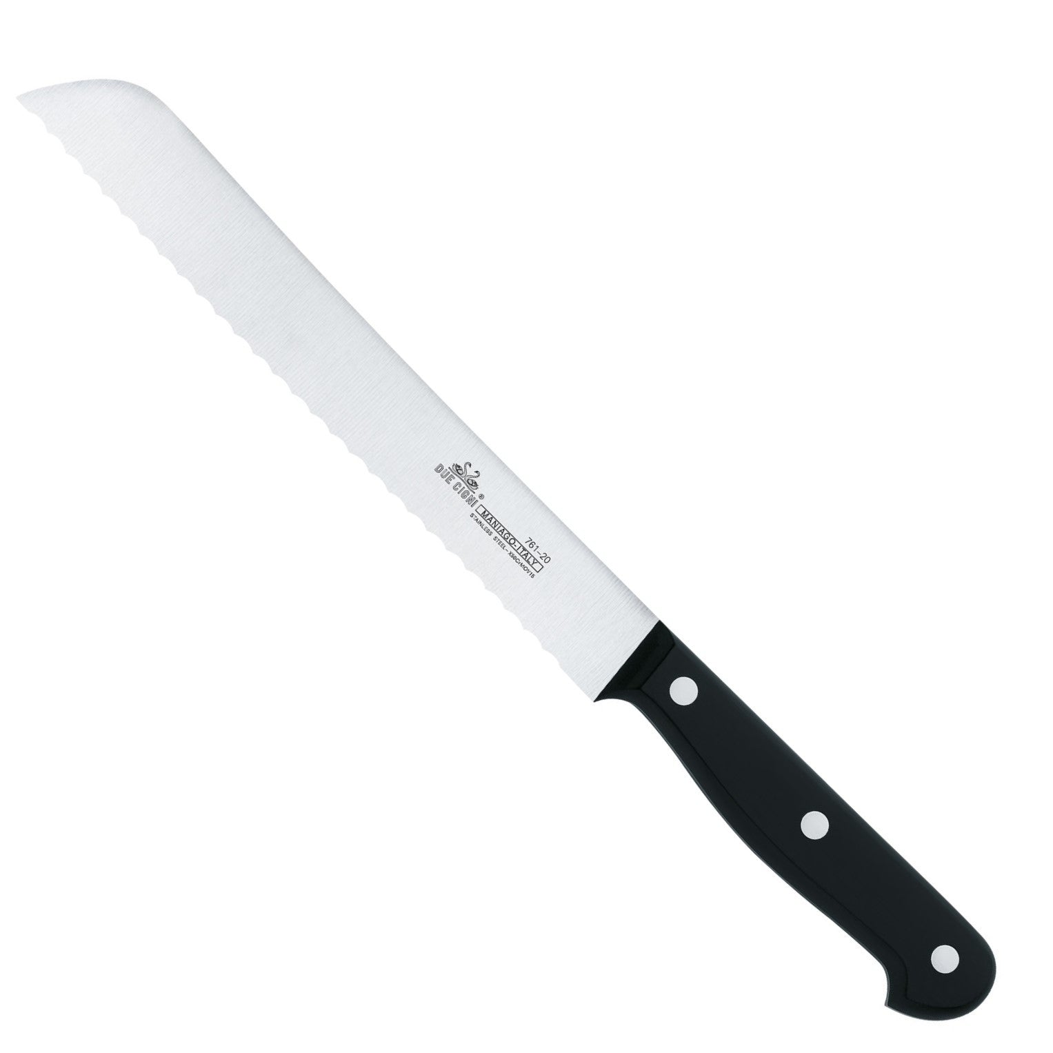 Due Cigni - Coltello da Pane 2C 761/20 - 20 cm