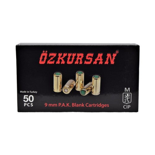 Ozkursan - Munizioni a salve 50 PZ - 9 mm