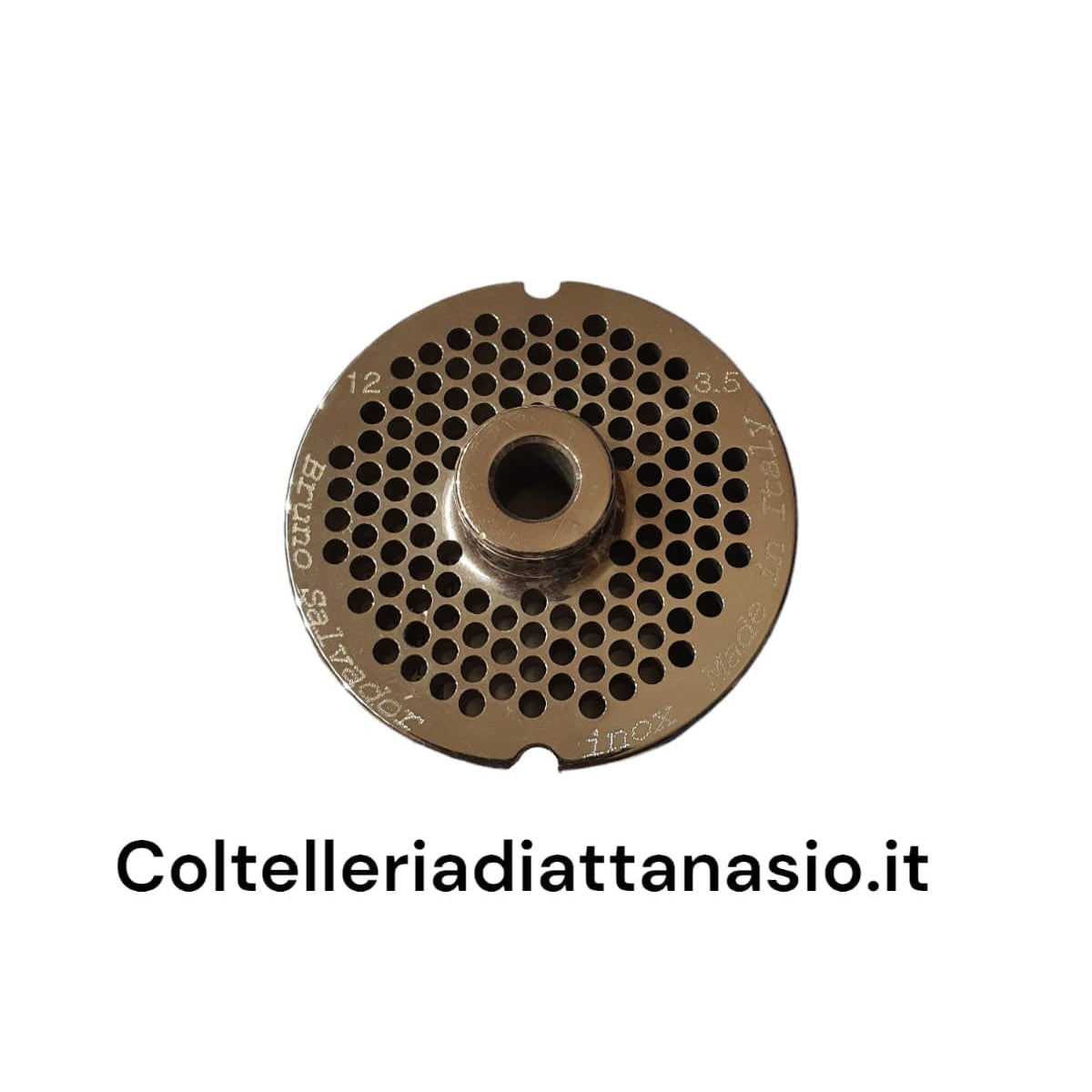 Salvador - Piastra per Tritacarne Inox - N 12 Foro 3,5 mm