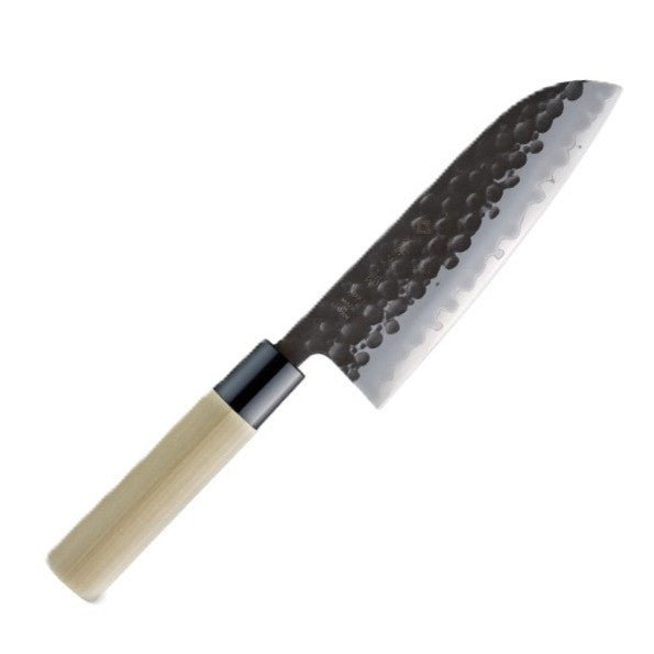 TOJIRO HAMMERED - Coltello Santoku in VG10 - 17 cm