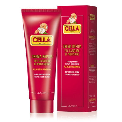 Cella Mialno - Crema per Rasatura di Precisione - Olio di mandorla