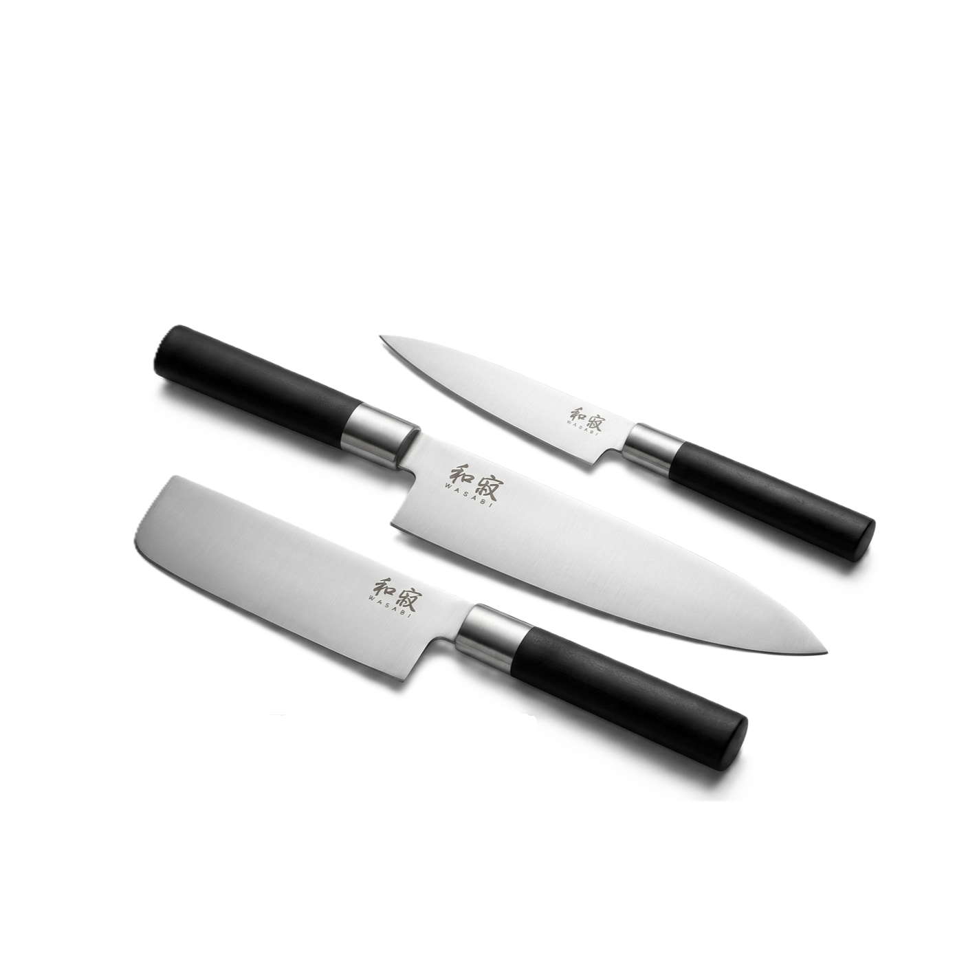 Kai Wasabi - Set Coltelli da Cucina - 3 pezzi