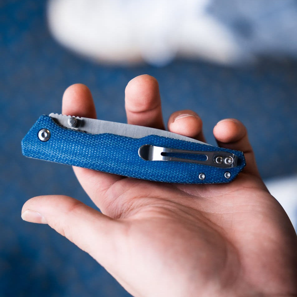 Boker Magnum - Coltello Deep Blue Canvas - 01SC714