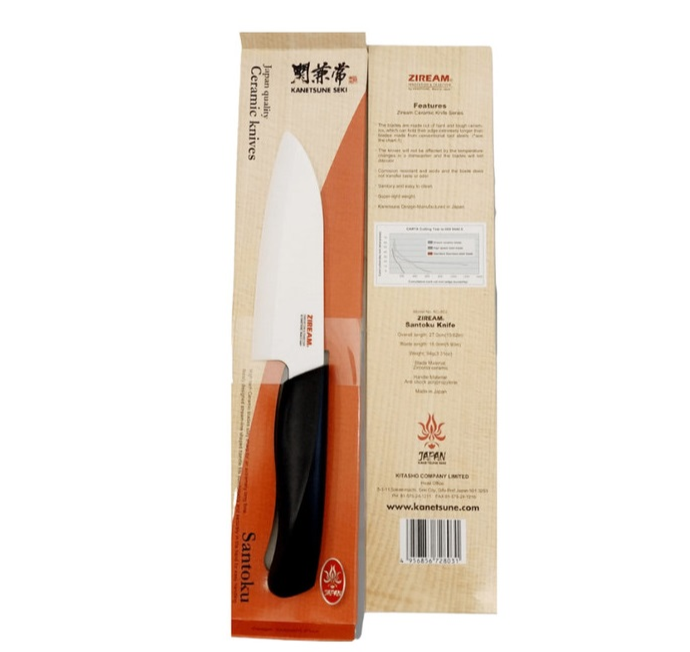 Kanetsune Seki - Coltello Petty in ceramica - 12 cm