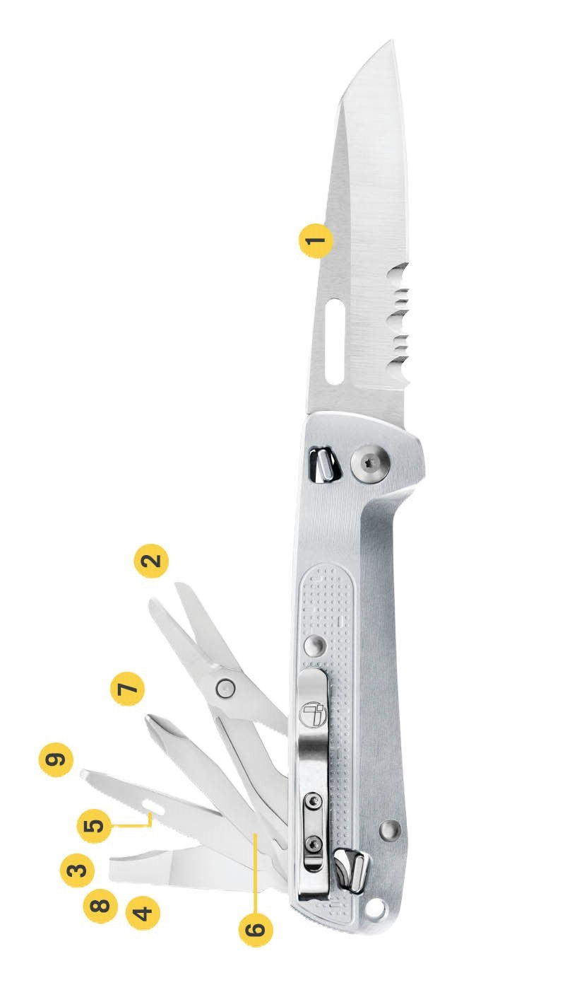 Leatherman Free K4X - Multiuso - 9 usi