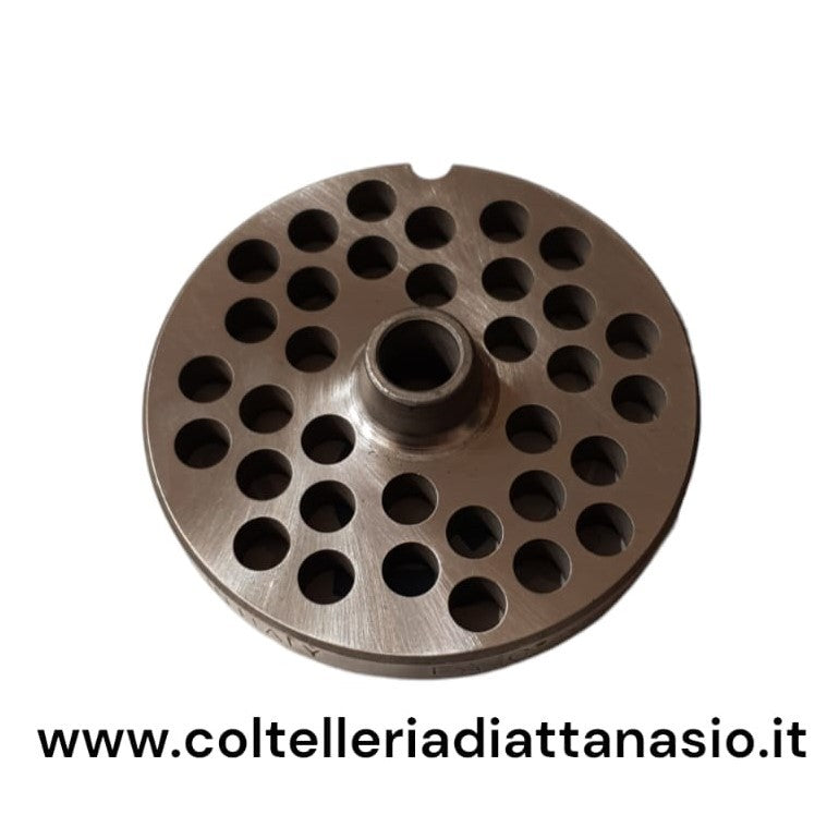 Salvador - Piastra per Tritacarne Carbonio - N 22 Foro 8 mm