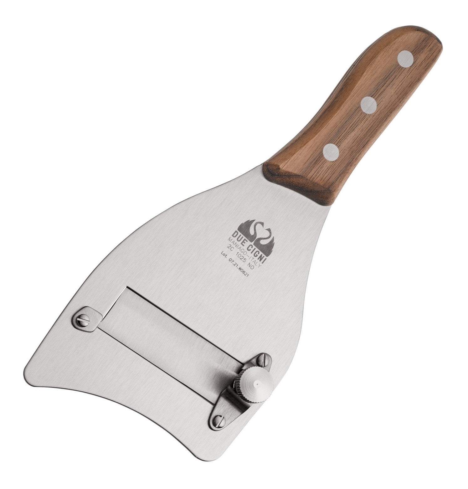 Due Cigni - Tagliatartufi Ondulato 2C1025NO D - Legno noce