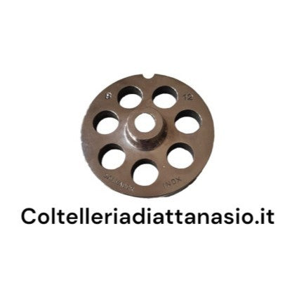 Salvador - Piastra per Tritacarne Inox - N 8 Foro 12 mm