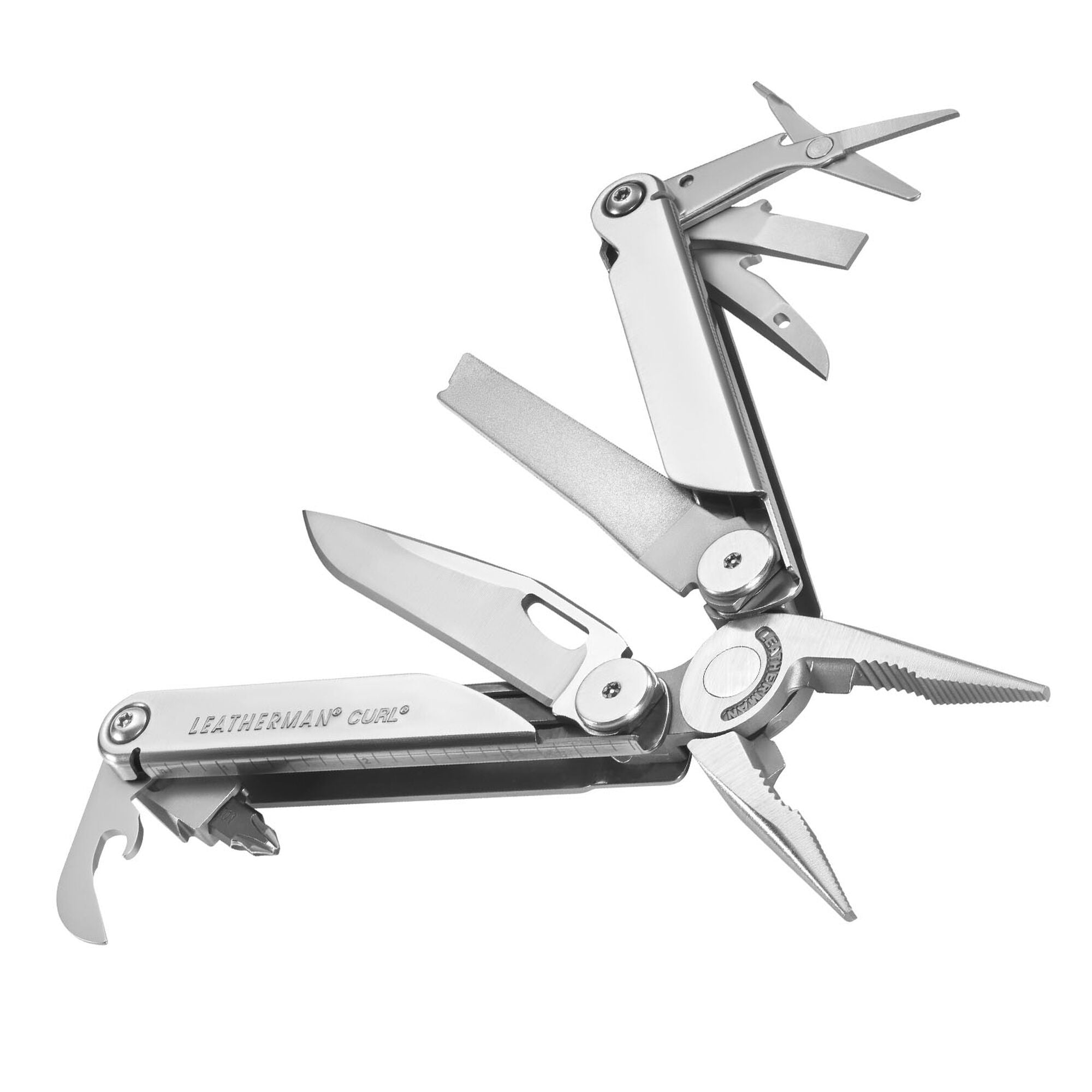 Leatherman Curl - Pinza Multiuso inox - 15 usi