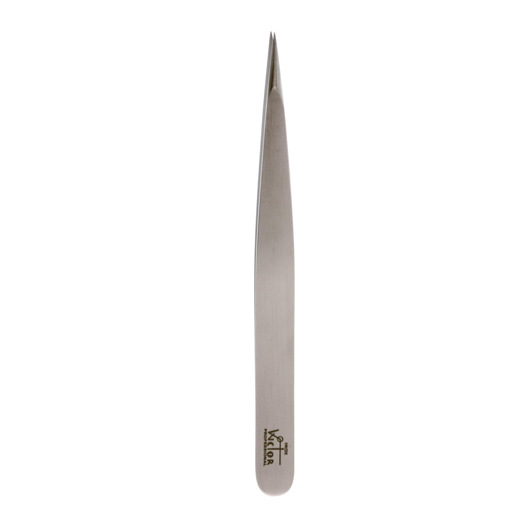 Wictor - Pinzetta per Sopracciglia a punta - 10 cm