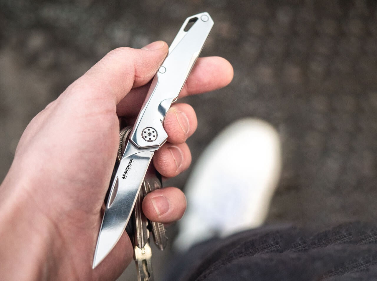 Boker Magnum - Coltello Shiny EDC - 01SC086