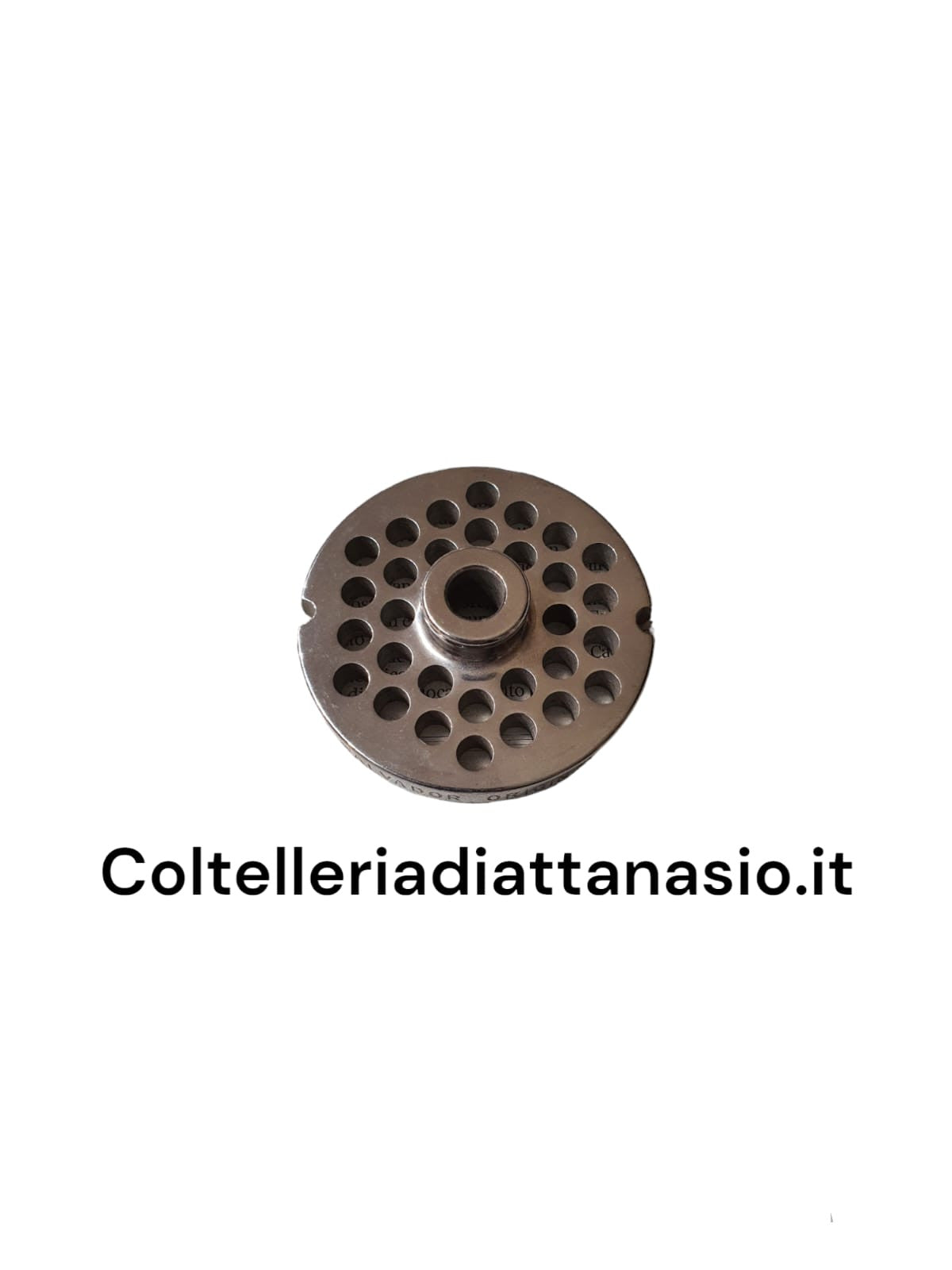 Salvador - Piastra per Tritacarne Inox - N 8 Foro 6 mm