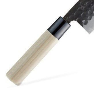 TOJIRO HAMMERED - Coltello Santoku in VG10 - 17 cm
