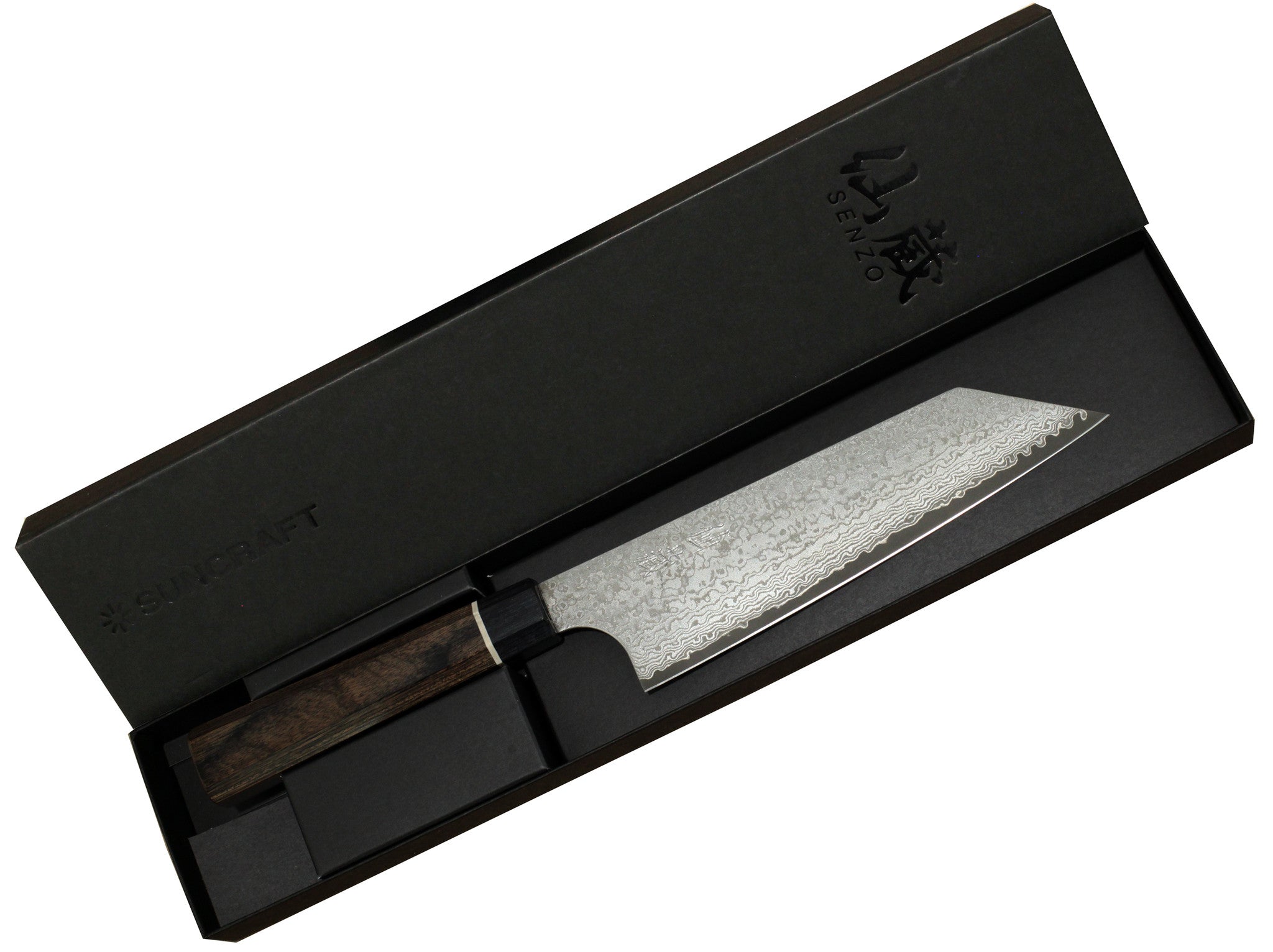 Suncraft Senzo BD08 - Coltello Kiritsuke / Bunka Damasco VG10 - 17 cm