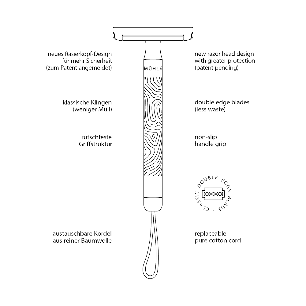 Mühle - Companion - Rasoio di sicurezza