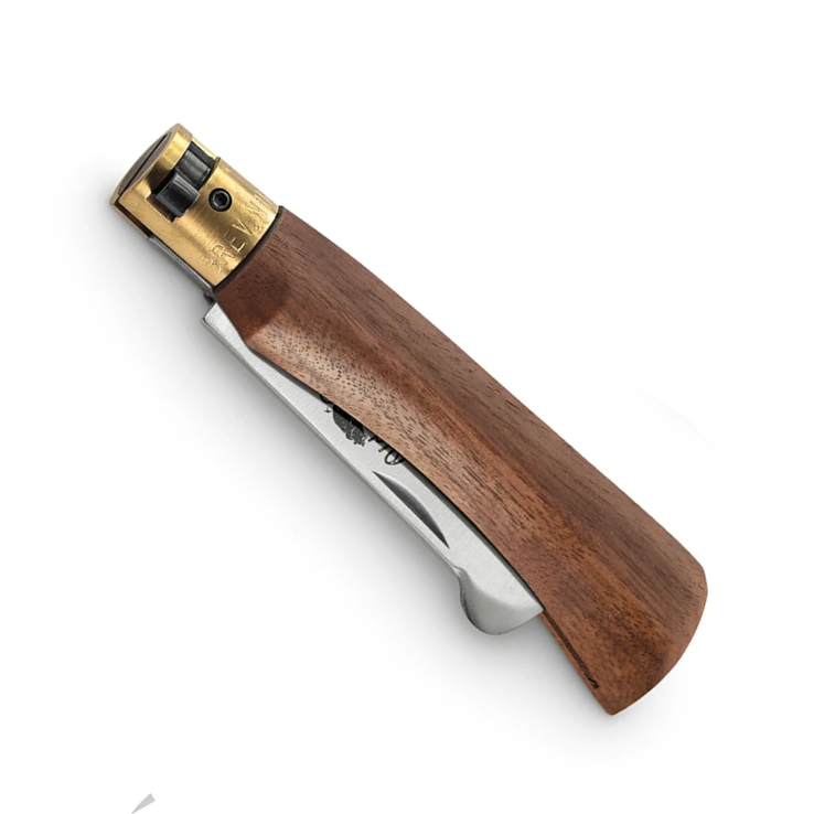 Old Bear- Coltello da Innesto in Noce - inox