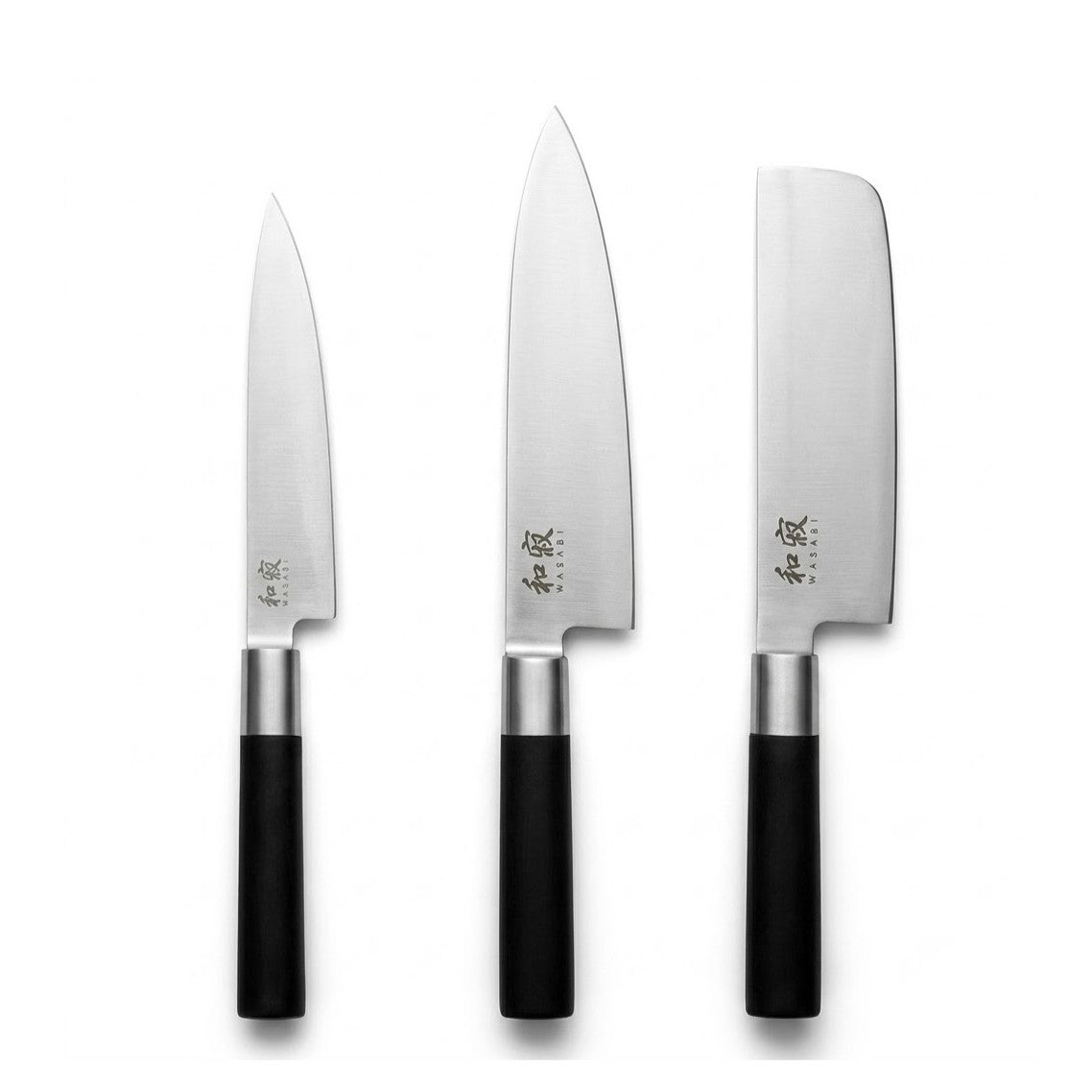 Kai Wasabi - Set Coltelli da Cucina - 3 pezzi